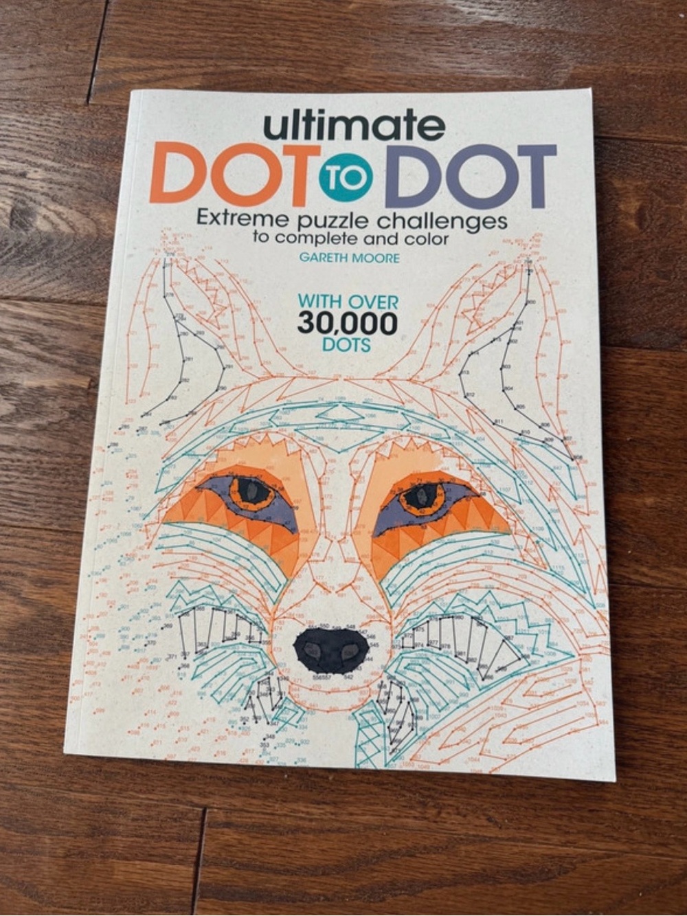 Amazon Essentials Dot to Dot Puzzle Book - Orange & Blue